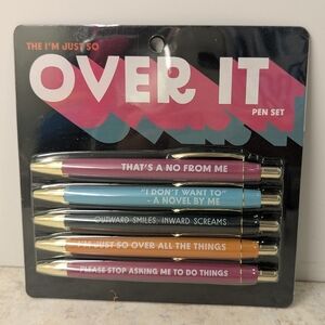 Fun OVER IT 🖊️ Pen Set 🖊️